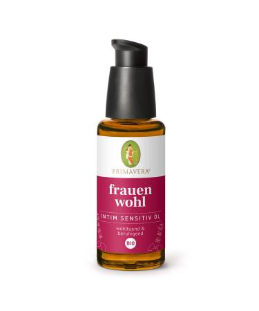 PRIMAVERA Women's Wellbeing Intimate Sensitive Oil organic 30 ml - Intensive care - Aromatherapy - gentle intimate care for every day - vegan