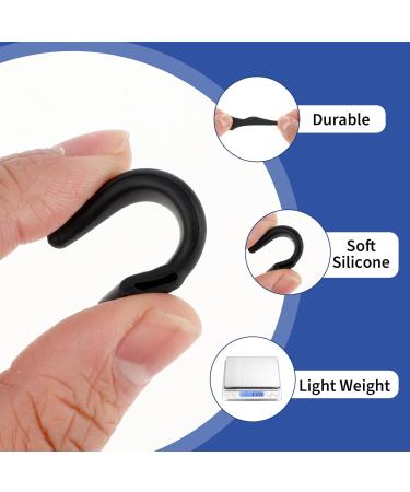 Buy Wllhyf 10 Pairs Silicone Glasses Ear Pads - Anti-Slip & Comfortable - Prevents Sliding for Sunglasses & Reading Glasses (Black) - International Shipping Available - Buy Online on GoSupps.com