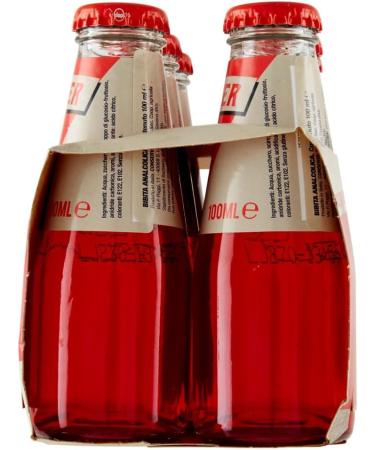 Bitter Salfa Lot de 48 bouteilles jetables en verre pour ap ritif italien sans alcool 10 cl + 1 bo te de th glac San Benedetto au citron sans sucre 330 ml - Buy Online on GoSupps.com