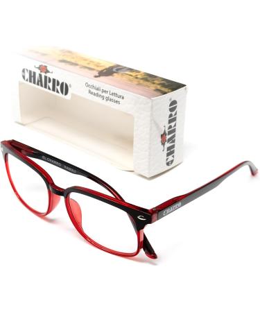 El Charro Hawaii Black & Red Reading Glasses +1.50 | Stylish & Lightweight | International Shipping - Buy Online on GoSupps.com