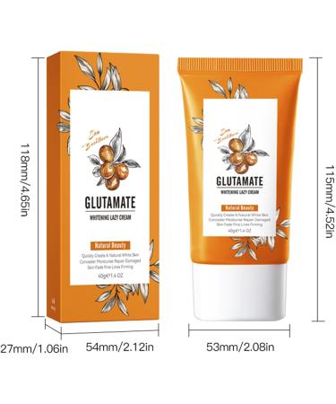 Cr me claircissante Multi-actions L'argousier Et Glutamate Hydratation Intense Texture L g re Pour Une Peau Douce Et Lumineuse Pour Tous Types De Peau (2 PCS) - Buy Online on GoSupps.com