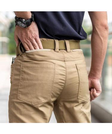 Ginwee 5 Pack Nylon Military Tactical Web Belts - Durable Outdoor Belt with Plastic Buckle - Buy Online on GoSupps.com