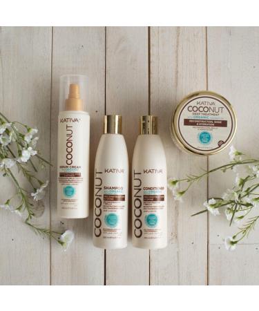 Coconut Reconstruction Serum Cream 200 Ml - Buy Online on GoSupps.com