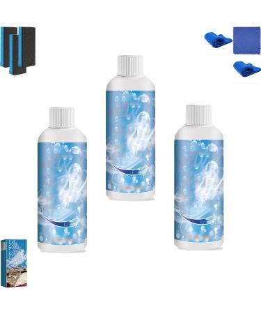 Stone Crystal Plating Agent Stone Polishing and Coating Agent Stone Stain Remover Cleaner Stone Nano Crystal-Plating Agent (3pcs)