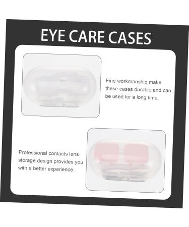 Homsfou 5-Sentence Push Glasses Case for Contact Lenses | Stylish Storage Container for Short-Sight Eye Lenses | Durable & Compact Contact Lens Holder - Buy Online on GoSupps.com