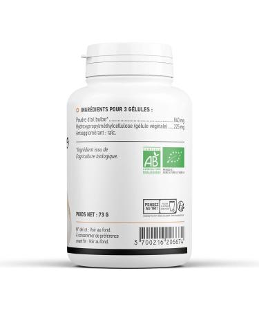 Bio Garlic AB 280mg - 200 vegetable capsules - Buy Online on GoSupps.com