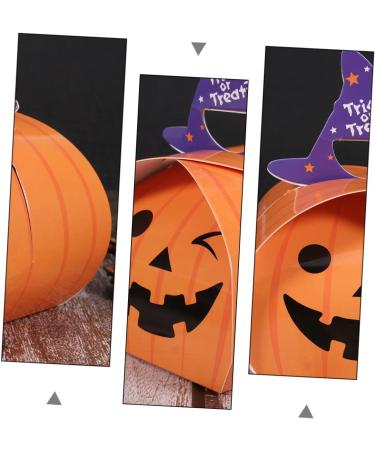 ULTECHNOVO Paper Bags 160 Pcs Halloween Paper Box Gift Boxes Halloween Candy Holders Candy Packing Cases Halloween Candy Container Creative Candy Boxes Candy Containers Gift Packing Boxes - Buy Online on GoSupps.com