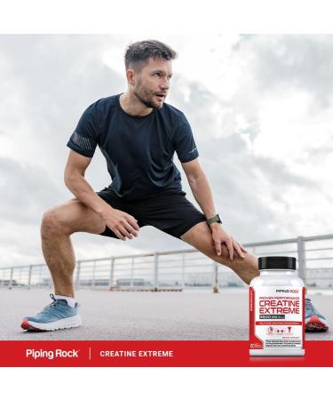 Piping Rock Creatine Monohydrate Capsules | 3500 mg | 120 Pills | Non-GMO Gluten Free Supplement - Buy Online on GoSupps.com