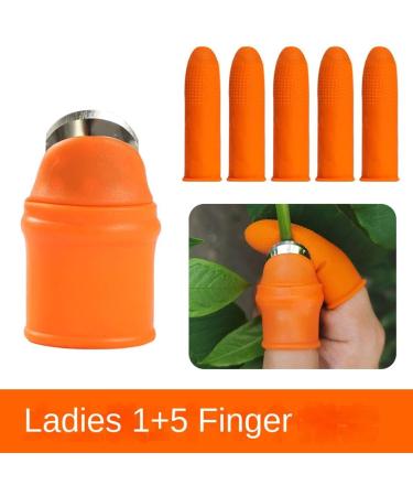 Innovative Thumb Knife Vegetable Picker - 2-Piece Set for Easy Harvesting Peeling and Pinching Beans & Peppers - Ideal Kitchen Tool for Gardeners - Buy Online on GoSupps.com