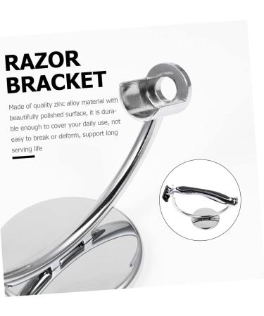 Magiclulu 3 STK Razor Organizer & Brush Holder - Stable Shaving Stand for Men | Premium Zinc Alloy Hair Accessories - Buy Online on GoSupps.com