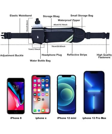 LPAMABA Running Belt - Ultimate Jogging Bag for Sports & Activities | Lightweight Adjustable & Comfortable - Buy Online on GoSupps.com