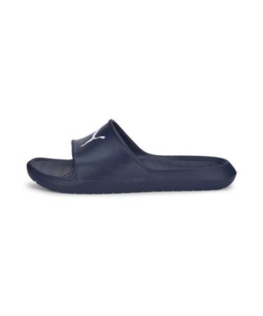 PUMA Unisex Divecat V2 Lite Cat Slide Sandals 42 EU Peacoat Puma White