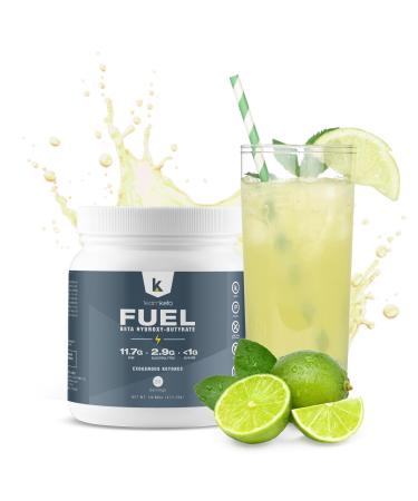 exogenous Ketones Powder Pure Keto BHB Salts | Dairy & Gluten Free-Best Keto Supplements Fuel for Energy Boost Mental Performance- Pre-Workout Naturally Flavored 436g - Lemon Lime