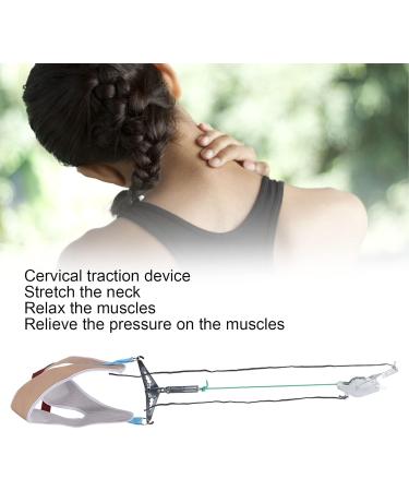 Portable Adjustable Cervical Neck Traction Device - Orthopedic Home Aid for Neck Relief - Buy Online on GoSupps.com