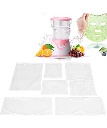 Pissente Face Mask Reusable DIY Face Mask Tool for Hand Chest and Lip Masks ABS Material Transparent Color Standard - Buy Online on GoSupps.com