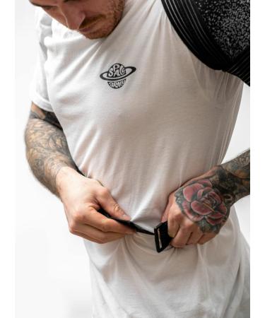 Space Brace - Titan Gel Shoulder Brace with BreathSaver Smart Strap System | Optimal Support Stability & Circulation - Large & Medium Sizes Available - Buy Online on GoSupps.com