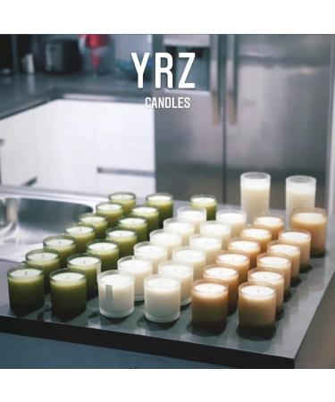 YRZ Candles - Jasmine Ylang Tonka & Sandalwood Scented Candle | Hand Poured in Los Angeles | Long Lasting (45H) | 7 Oz | Shop Internationally - Buy Online on GoSupps.com