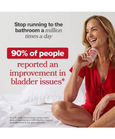 O Positiv URO Bladder Control Supplement for Urinary Urgency Frequency Leakage with Pumpkin Seed Extract Soy Germ Extract Saw Palmetto 30 Servings (Pack of 1) - Buy Online on GoSupps.com