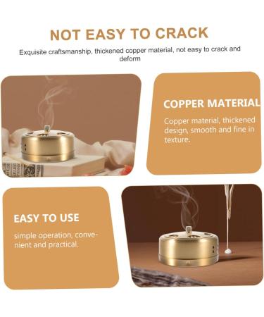 JECOMPRIS Moxibustion Device - Moxa Burner Container & Accessories for Massage | Vintage Moxibustion Box & Pot for Therapeutic Relief - Buy Online on GoSupps.com