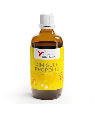 Actamed propolis extract green 20% solved in DMSO 100ml - with vitamin C E B biotin - Best beekeeping quality - Propolis Dimisulf 100ml without alcohol - Pollutant -free - Certificates available 100 ml (1 Pack) - Buy Online on GoSupps.com