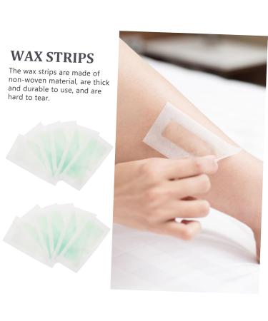 Fomiyes 30th Wax Strips for Face Hair Removal - Lint-Free Cloth Body Wax Strips for Chin & Facial Hair - Buy Online on GoSupps.com