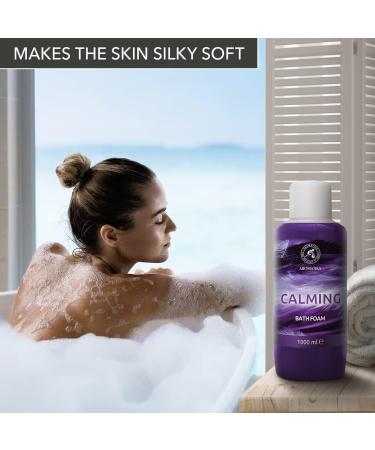 Calming Bathing Foam 1000ml | Relaxation & Aromatherapy for Good Sleep | Spa & Body Care Essentials - Buy Online on GoSupps.com