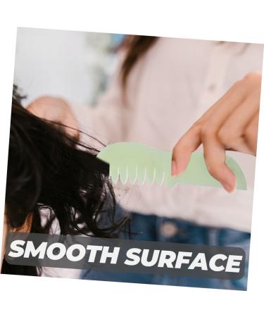 Buy Magiclulu Jade Kamm - 2 Pieces Jade Massage Comb for Scalp & Head Acupuncture | Best International Shipping - Buy Online on GoSupps.com