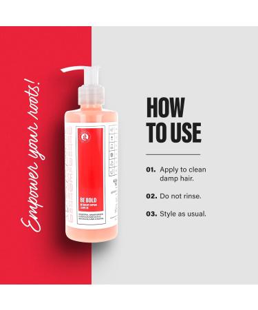 Ginger Milk Intensive Repair Leave-In for Dry & Damaged Hair | Color & Chemical Damage, Hot Tool Protection | 8oz - BE BOLD - Buy Online on GoSupps.com