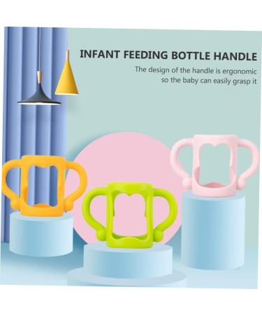 Ibasenice 8 STK Bottle Handle Holder - Travel Utensils for Baby Dr. Brown Bottles - Orange - International Shipping - Buy Online on GoSupps.com