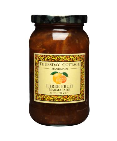 Thursday Cottage - Reduced Sugar Three Fruit Marmalade (Medium Cut) - 315g
