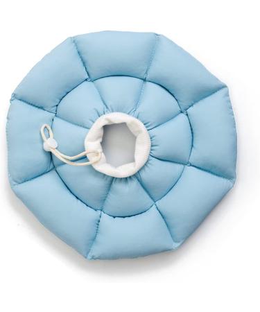 Ohcozzy Adjustable Neck Rope Cat Collar - Soft Anti-Leak Protective Collar for Post-Operation Pets (Size M Light Blue) - Buy Online on GoSupps.com