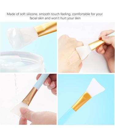 Face Mask Brush 3Pcs Silicone Face Mask Brushes Soft Silicone Applicator Brush Silicone Mask Brushes Beauty Tool Facial Applicator Brushes for Applying Mud Body Lotion or Mixed Mask - Buy Online on GoSupps.com