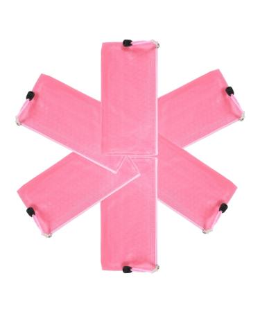 Nolitoy menstrual pillow bag 6 pieces of zipper ladies binding bag tampon collecting bag teener pads storage for menstruation first period change bag