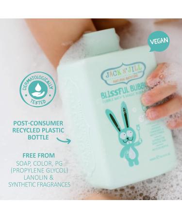 Jack N' Jill Natural Bathtime Bubble Bath for Kids - Dermatologically Tested, Cruelty-Free, Vegan, Sensitive Skin Formula - 300mL - Buy Online on GoSupps.com