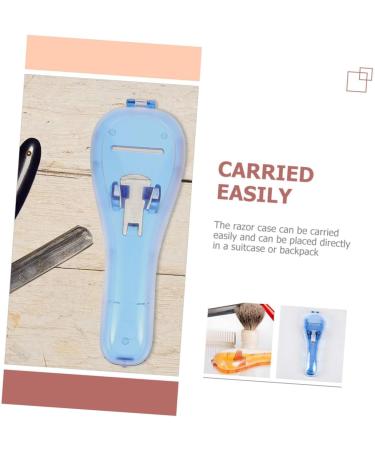 Plafope Razor Storage Box - Travel Case Holder for Men's Razors & Shavers | 2-Pack Durable Organizers - Buy Online on GoSupps.com