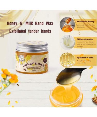 50g Hand Care Mask - Milk Honey Peeling Moisturizing & Whitening - Hydrating Nourishing Body Care - Buy Online on GoSupps.com