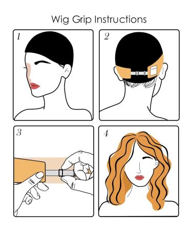 Wig Grip Band for Lace Front Wigs - Non-Slip Velvet Headband for Secure and Comfortable Fit - Beige 2 Pack - Buy Online on GoSupps.com