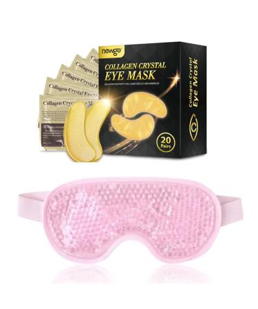 NEWGO Bundle of Cold Eye Mask and Under Eye Mask
