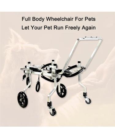 Dog Wheelchair for Back Legs Adjustable Dog Wheelchair Pet/Doggie Wheelchairs with Disabled Hind Legs Walking Mobility Recovery Aid - Easy to Assemble (Size : M) Medium - Buy Online on GoSupps.com