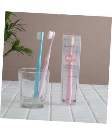 Buy FRCOLOR Nano Ultra-fine Soft Toothbrush - 2pcs Portable Toothbrush for Daily Teeth Cleaning | Ideal for Pregnant Women - International Shipping Available - Buy Online on GoSupps.com