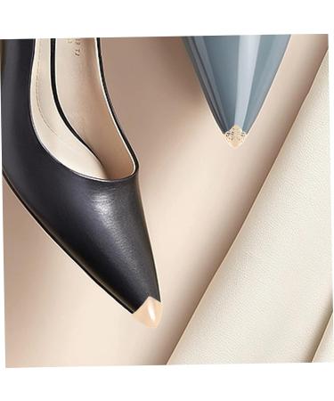 SHERCHPRY Heel Protector - 6 Pairs High Heel Toe Protection & Metal Decor for Shoe Repair | International Shipping Available - Buy Online on GoSupps.com
