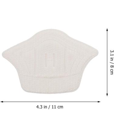 FOMIYES 15 Pairs High Heel Comfort Pads & Cushion Sleeve - Cuttable Half Size Stickers for Women's White High Heels | Heel Guards & Protectors - Buy Online on GoSupps.com