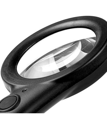 Charging Magnifier HD with Lights for The Elderly to Read 10 Times Handheld Portable Reading Newspaper Good Times - Buy Online on GoSupps.com