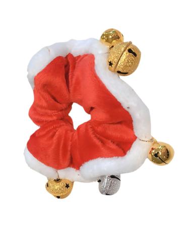 minkissy 1pc Christmas Hair Tie Christmas Hair Accessories Christmas Hair Ropes Stretch Headbands for Women Scrunchies for Girls Holiday Hair Scrunchies Elastics Hair Bands Bell Hair Ties