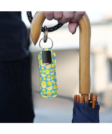 COEQINE Chapstick Keychain for Women and Girls - Lip Balm Holder - Lipstick Holder - Keychain Sky Blue Purple One Size - Buy Online on GoSupps.com