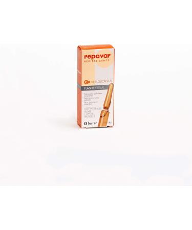 Repavar Revitalizing Flash Extreme Metaglycan Serum Immediate Tensing Effect Made with Vitamin C Brighter and Radiant Skin Sets Makeup 1 Ampoule of 1 ml - Buy Online on GoSupps.com