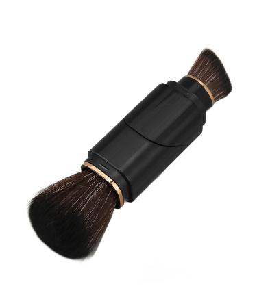 Zetiling Retractable Dual Ended Makeup Brush | Rotating Handle & Dense Bristles for Powder & Foundation - Shop Internationally - Buy Online on GoSupps.com