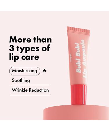 UNPA Bubi Bubi Lip Ampoule | Korean Lip Balm for Dry Cracked Lips | Overnight Hydrating Lip Repair | Organic Chapstick for Very Dry Lips - Buy Online on GoSupps.com