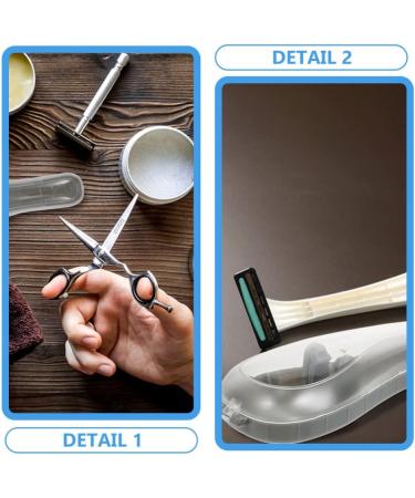 FOMIYES 2 STK Razor Storage Box | Leather Blade Cover for Rust Protection & Travel | Durable Razor Holder & Protective Cover - Buy Online on GoSupps.com
