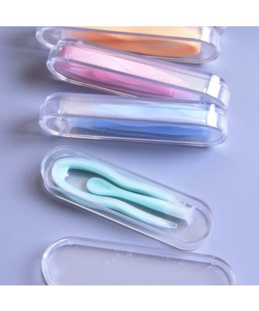Portable Contact Lenses Remover and Inserter Tool Case Set Tweezers Suction Stick Contact Lenses Inserter Removal Tool for Contact Lenses User Arc Design Reusable Green - Buy Online on GoSupps.com